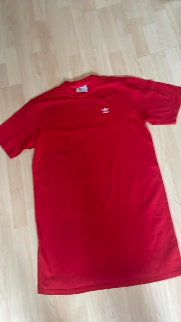 NIEUW ROOD ADIDAS JURKJE MAAT M, Kleding | Dames, Jurken, Maat 38/40 (M), Nieuw, Ophalen of Verzenden, Boven de knie