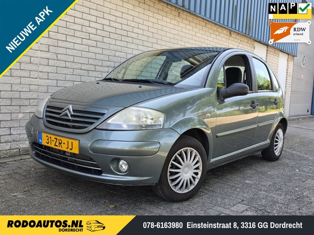 Citroën C3 1.4i-16V Ambiance 5D Airco Nw APK ✅ (bj 2008), Auto's, Parkeersensor, 1160 kg, 4 cilinders, Origineel Nederlands