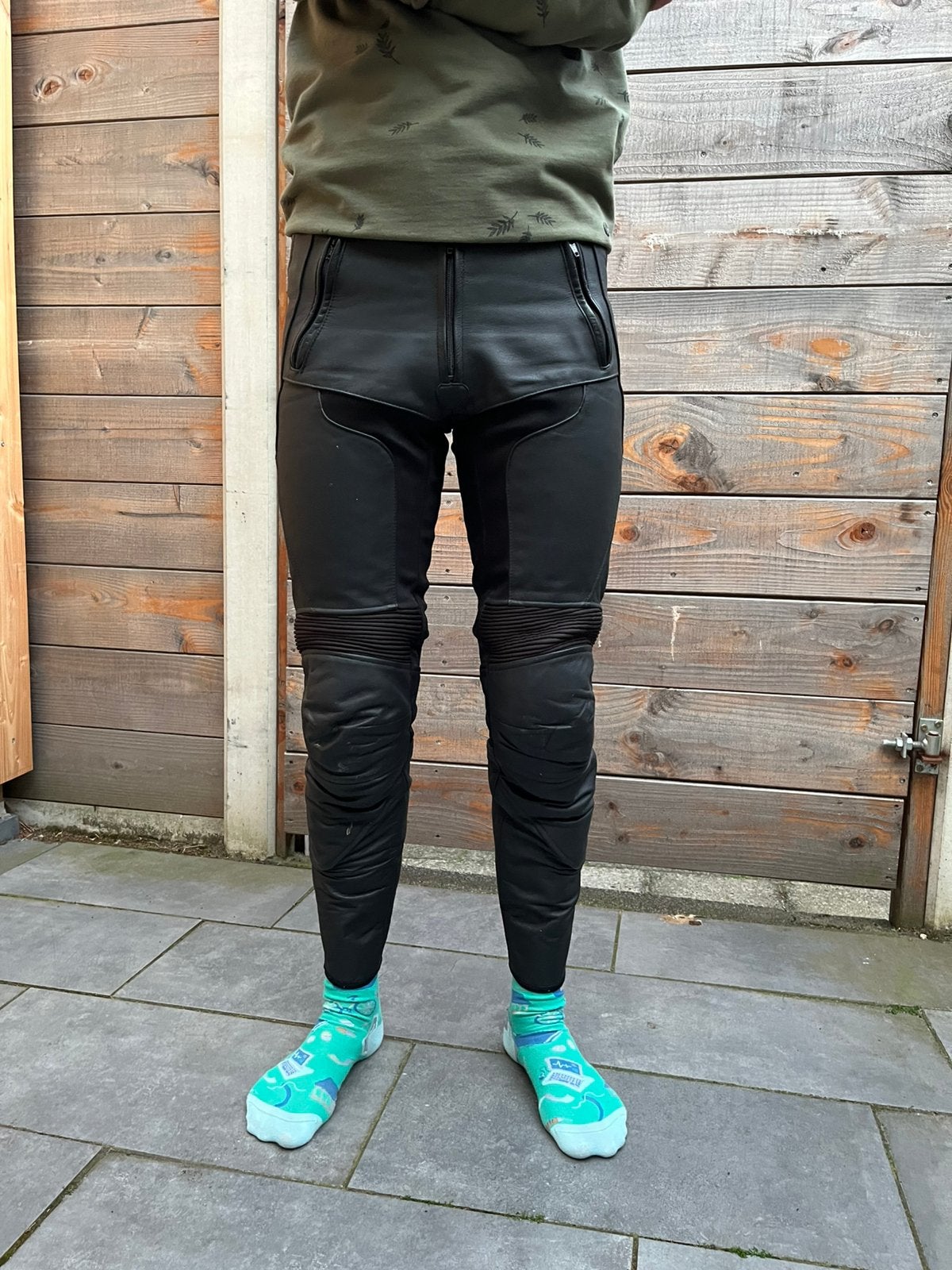 Hele nette heren motorbroek m48 merk Probiker, Ophalen of Verzenden, Tweedehands, Heren, Broek | leer