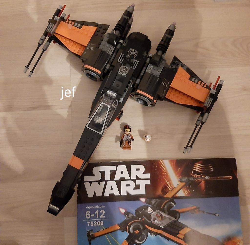 Lepin Star Wars Poe Dameron X-Wing - Zo Goed Als Nieuw!, Verzenden, Zo goed als nieuw, Replica
