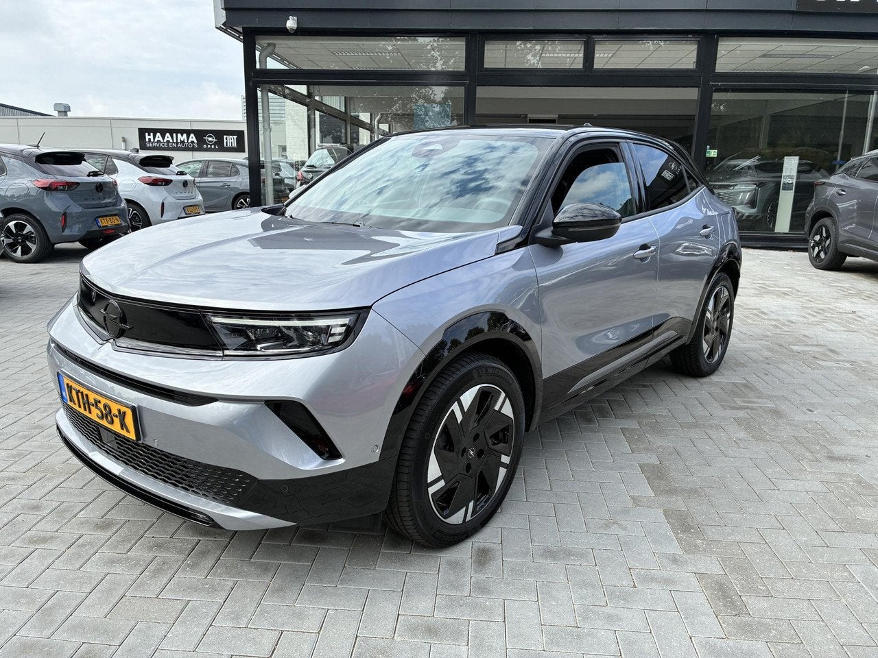 Opel Mokka-e Electric GS 54 kWh | Climate control | Navigati, Auto's, Automaat, Stof, Gebruikt, 156 pk