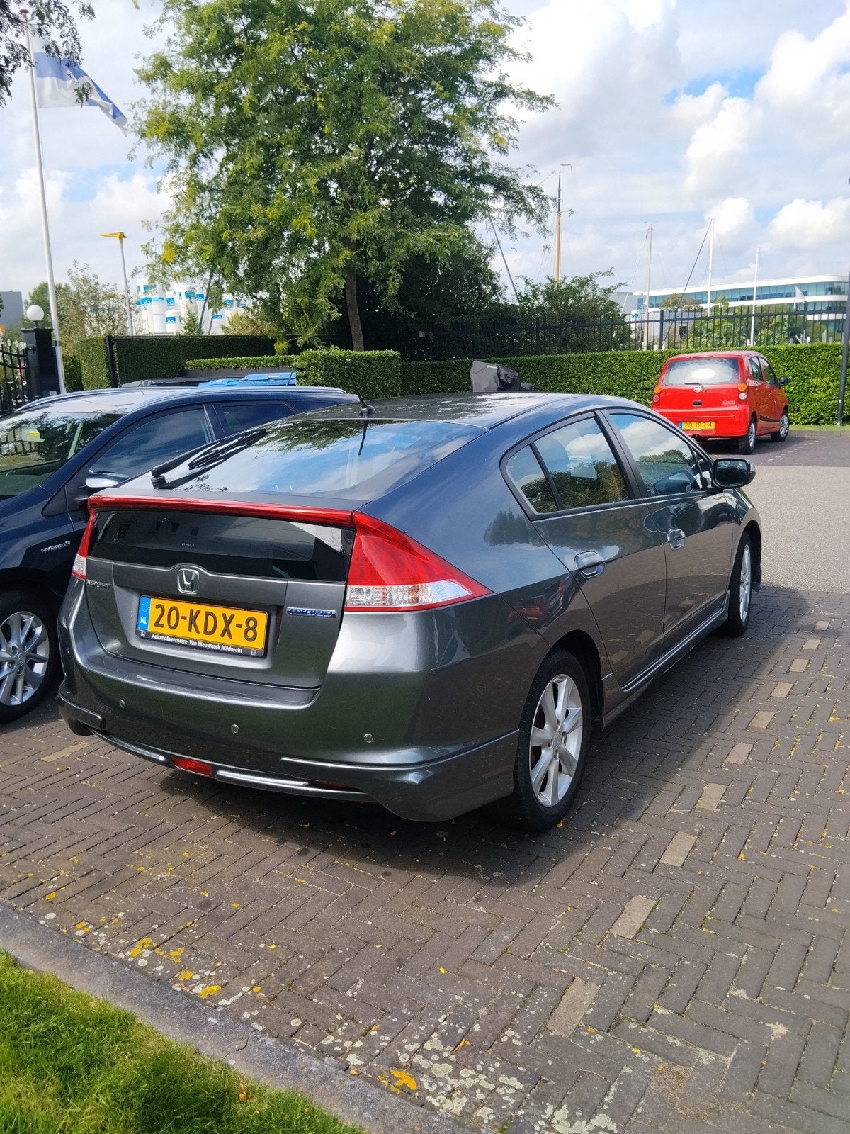 Honda Insight 1.3 Hybrid AUT 2009 Grijs, Auto's, Honda, 4 cilinders, 22 km/l, Zilver of Grijs, Te koop