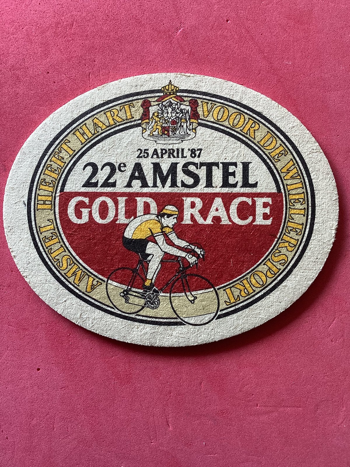 Viltje Amstel Bier 22e Amstel Gold Race, Verzamelen, Biermerken, Verzenden, Nieuw, Viltje(s), Amstel