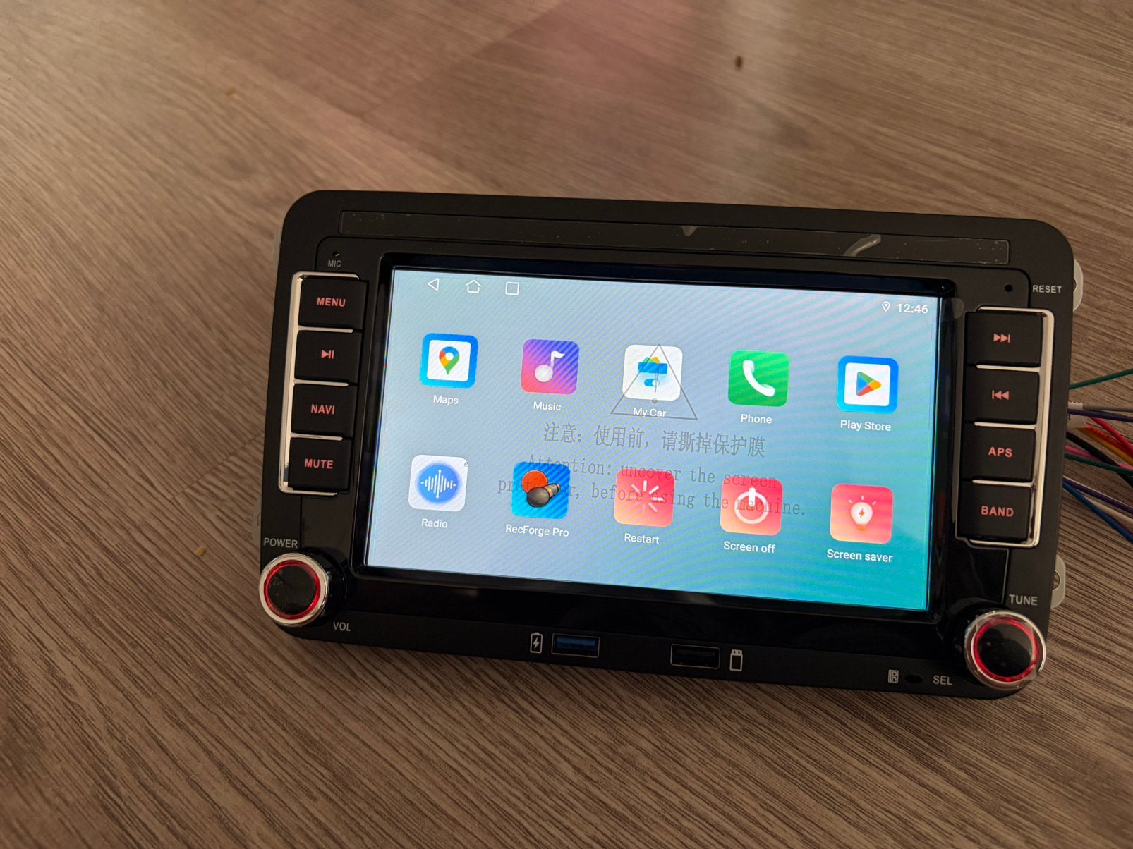 RNS510 look met CarPlay voor Volkswagen GRATIS MONTAGE WEEK, Ophalen of Verzenden, Nieuw