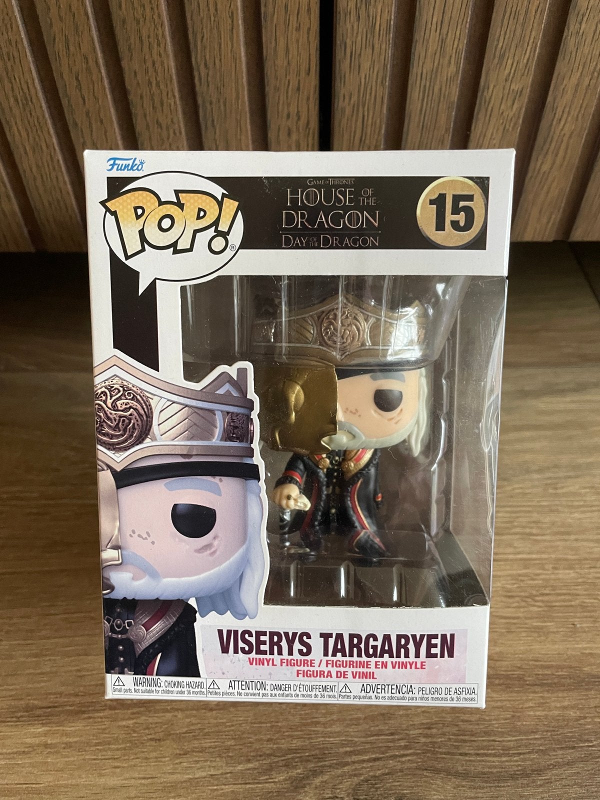 Funko Pop! Viserys Targaryen House of the Dragon #15 Nieuw, Ophalen of Verzenden, Nieuw