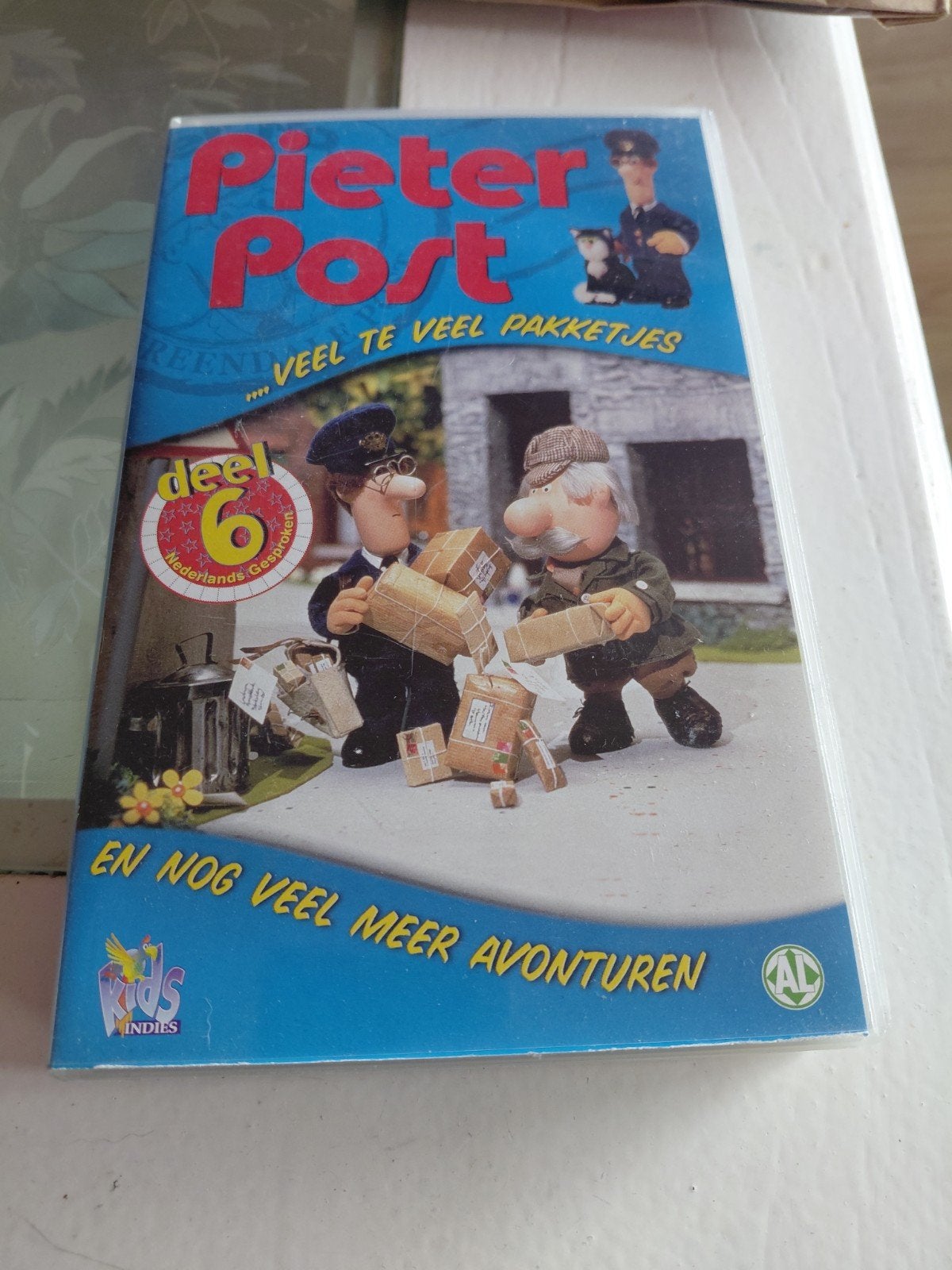 Pieter Post videoband deel 6., Ophalen of Verzenden, Gebruikt, Kinderprogramma of -film, VHS