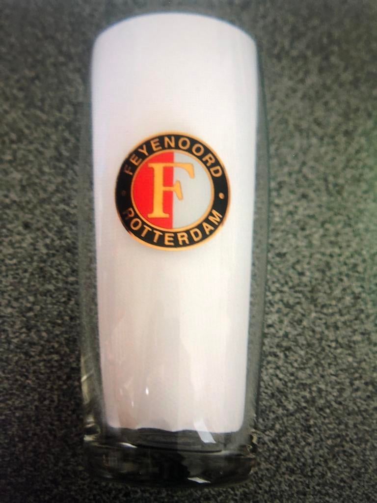 Feyenoord Bierglas - Officieel Clublogo, Ophalen of Verzenden, Zo goed als nieuw, Feyenoord, Overige typen
