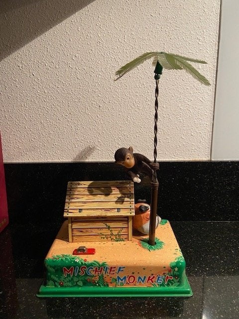 Mischief Monkey By MT Masudaya Japan '50, Ophalen of Verzenden