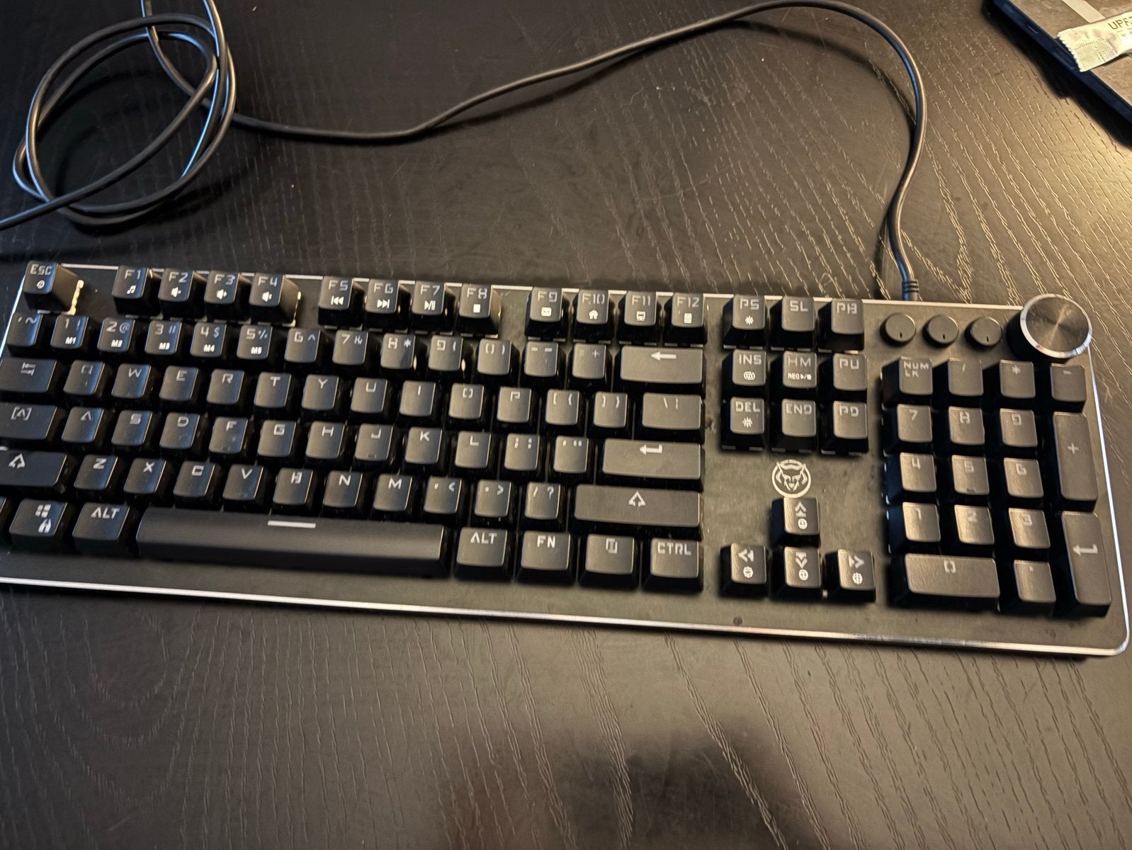 Qware Gaming Toetsenbord QW GMK-7500, Gebruikt, Gaming toetsenbord, Ophalen of Verzenden, Qwerty