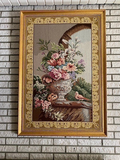 wandkleed, Ophalen, Gebruikt, Meerkleurig, Klassiek