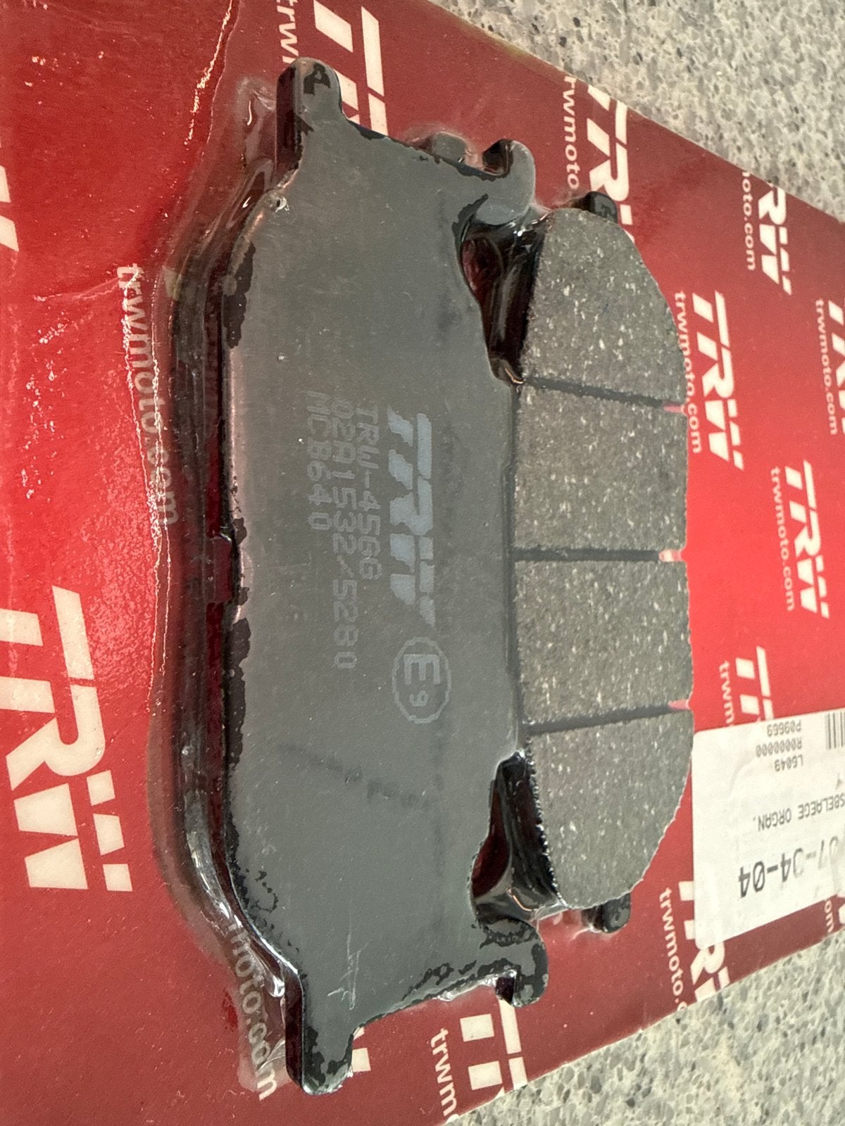 TRW MCB640 Remblokken voor Yamaha Motoren, Motoren, Ophalen of Verzenden, Nieuw