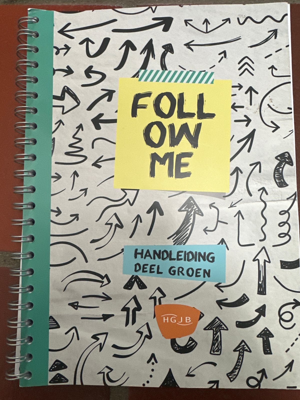 Follow Me Handleiding Deel Groen - HGJB Werkboek, Ophalen of Verzenden, Zo goed als nieuw