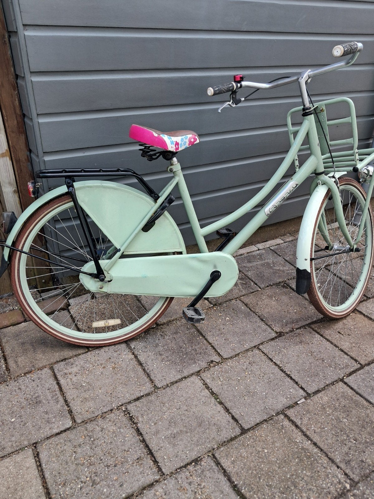 Popal Daily Dutch Basic fiets - Mintgroen 24 inch, Fietsen en Brommers, Fietsen | Dames | Damesfietsen, Overige merken, Terugtraprem