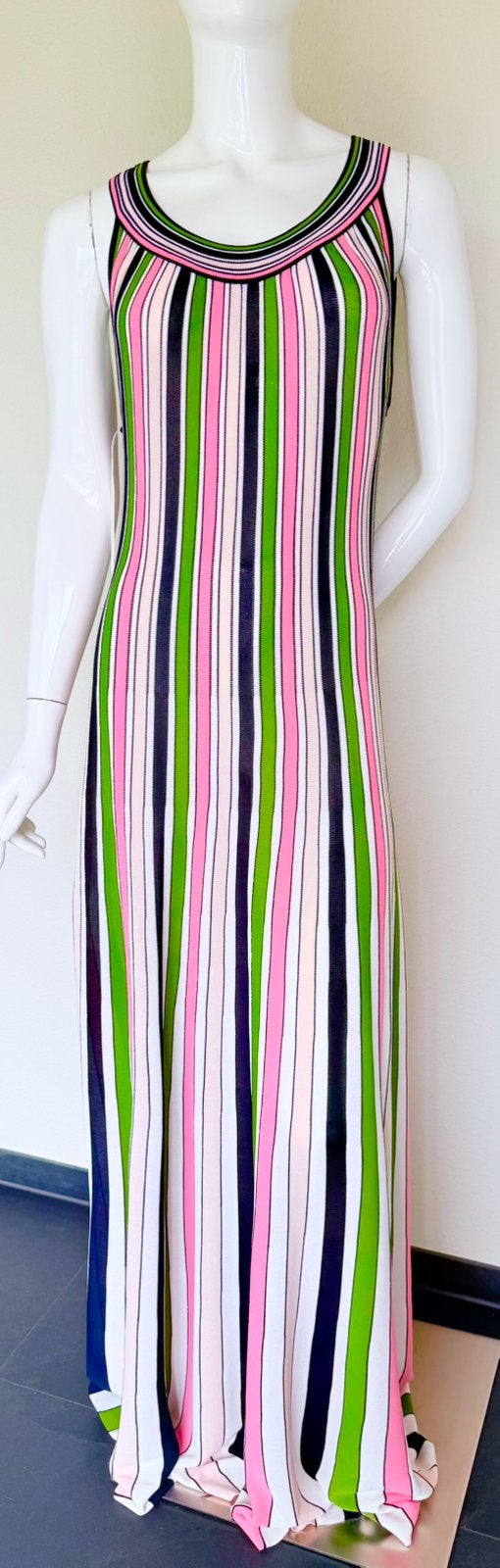 MARCCAIN MAXI ZOMER JURK MAAT 40 (NEW €389) ALS NIEUW 💖💖💖, Maat 38/40 (M), Meerkleurig, Ophalen of Verzenden, Zo goed als nieuw