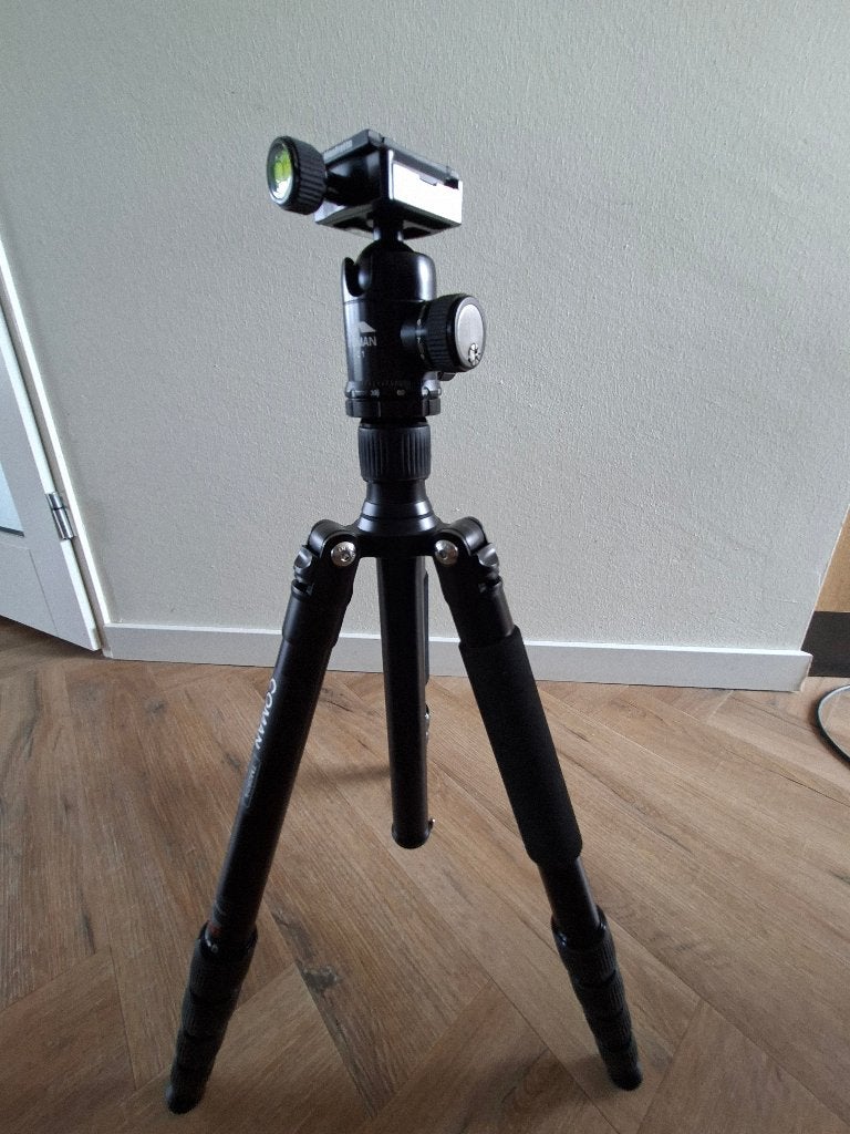coman tm287a statief, Nieuw, 175 cm of meer, Met balhoofd, Ophalen of Verzenden
