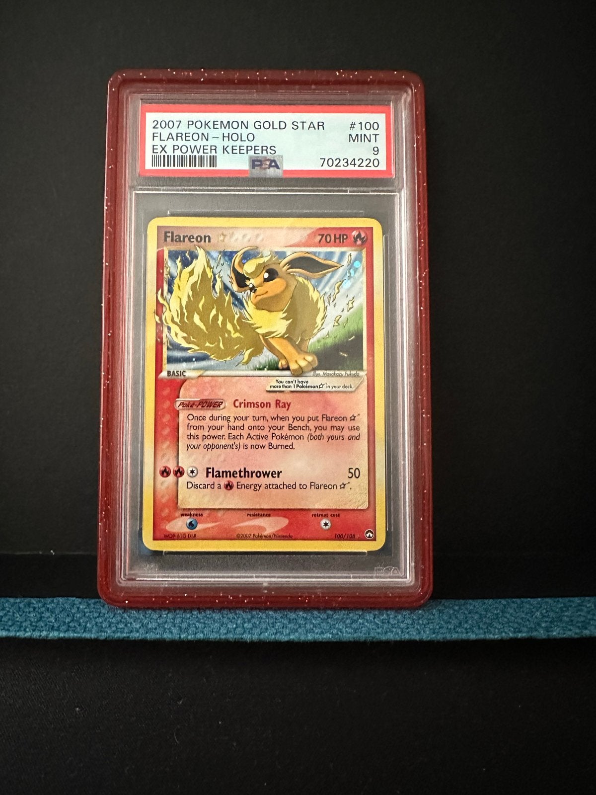 Pokemon Gold Star & Shining collectie PSA, Ophalen, Zo goed als nieuw, Meerdere kaarten, Foil