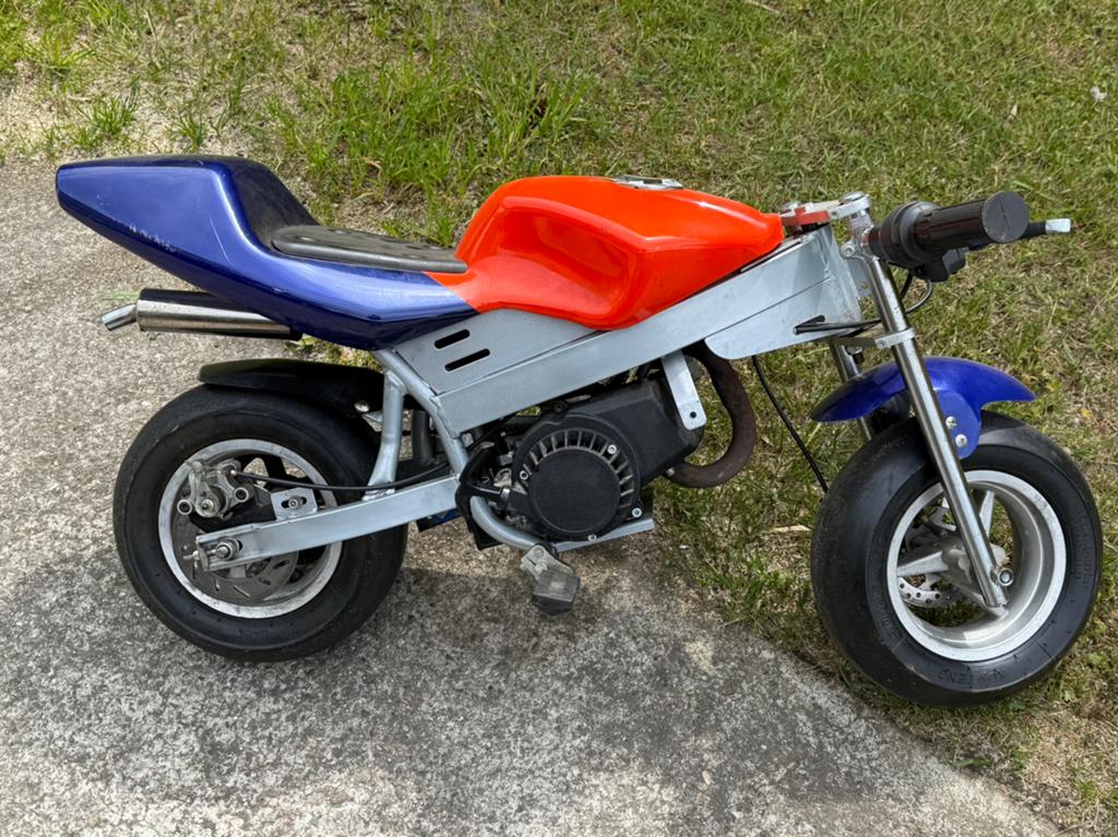 Minibike, Fietsen en Brommers, Minibikes, Midibikes en Pitbikes, Ophalen, Zo goed als nieuw, Overige typen