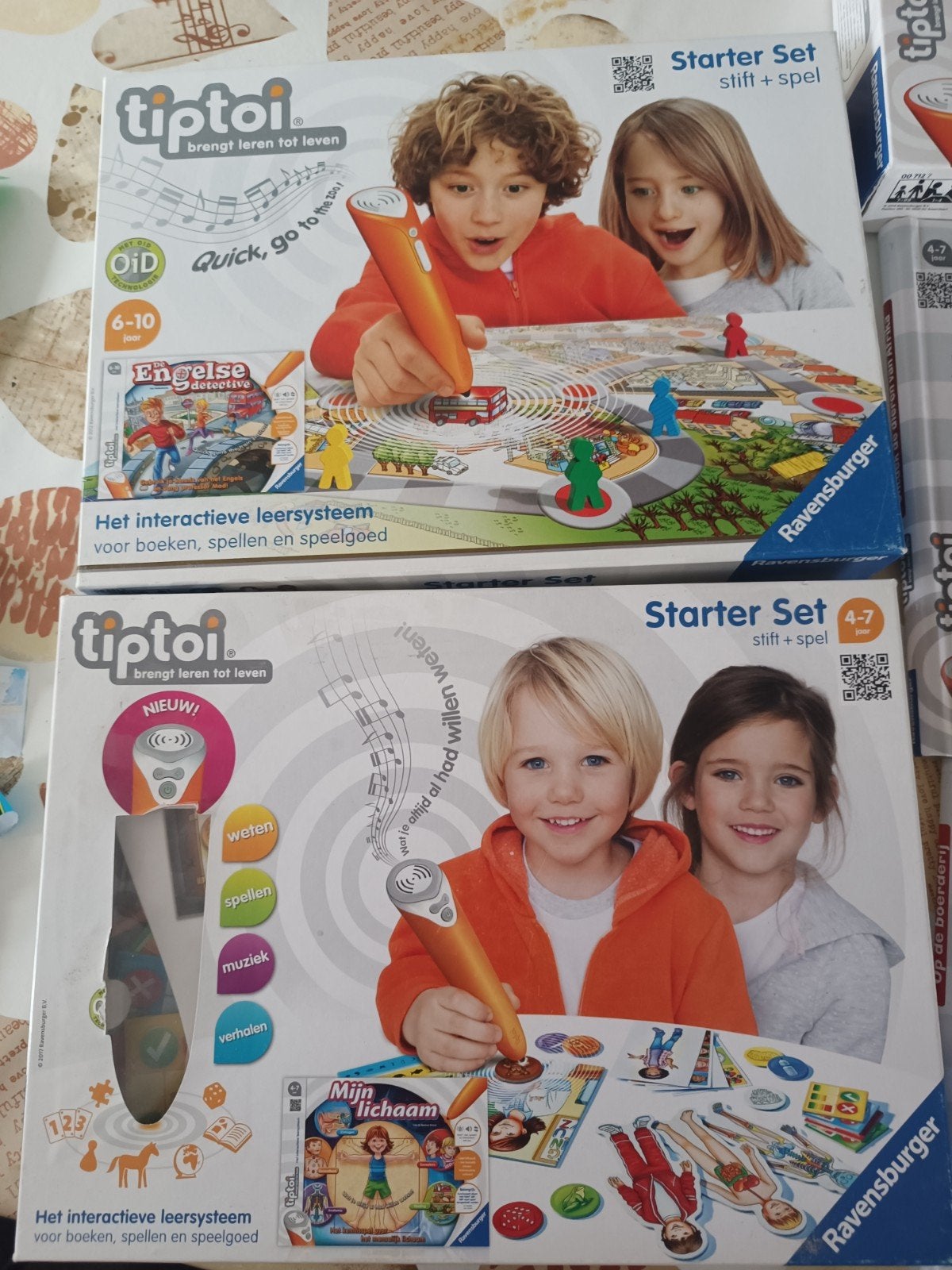 Tiptoi Starter Sets en Uitbreidingen (Ravensburger), Ophalen, Zo goed als nieuw, Taal en Lezen