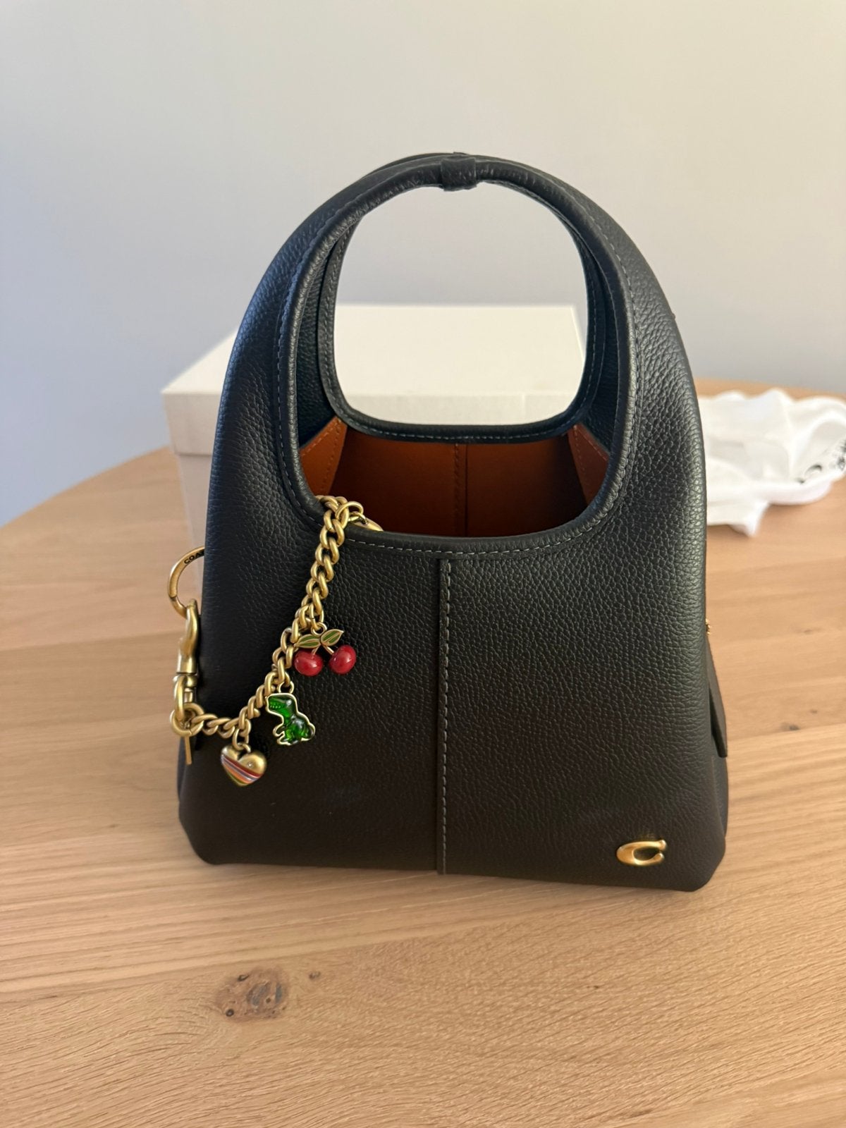 Coach Lana 23, Ophalen, Zo goed als nieuw, Zwart, Handtas