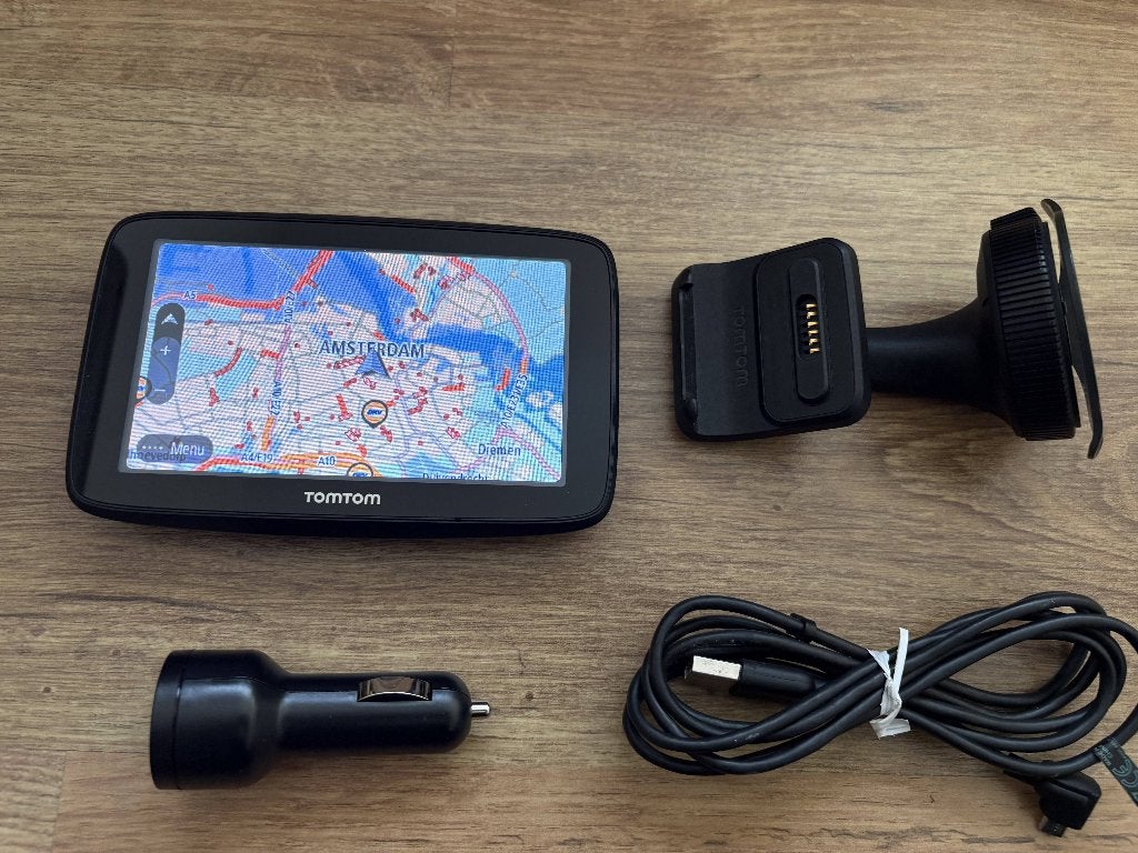 Tomtom GO 520 Wifi Truck 5" met Life Maps-Traffics en Flits, Ophalen of Verzenden, Gebruikt