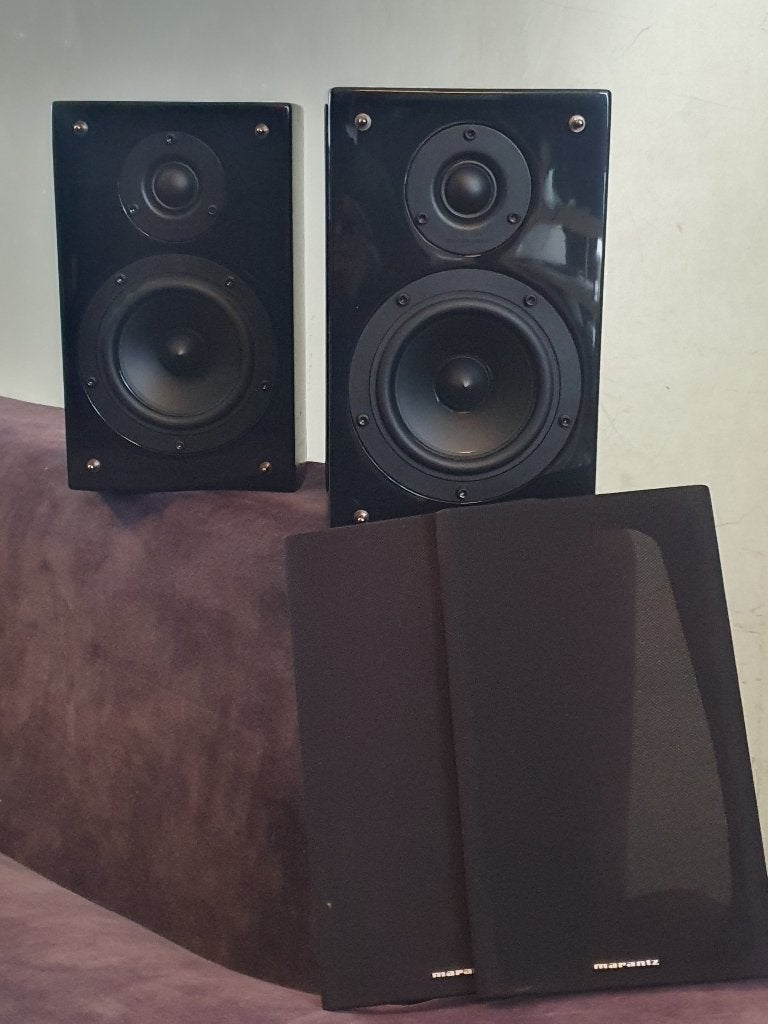 Marantz Compact Monitors, Stereo speakers, Zo goed als nieuw, Ophalen, 150 watt of meer