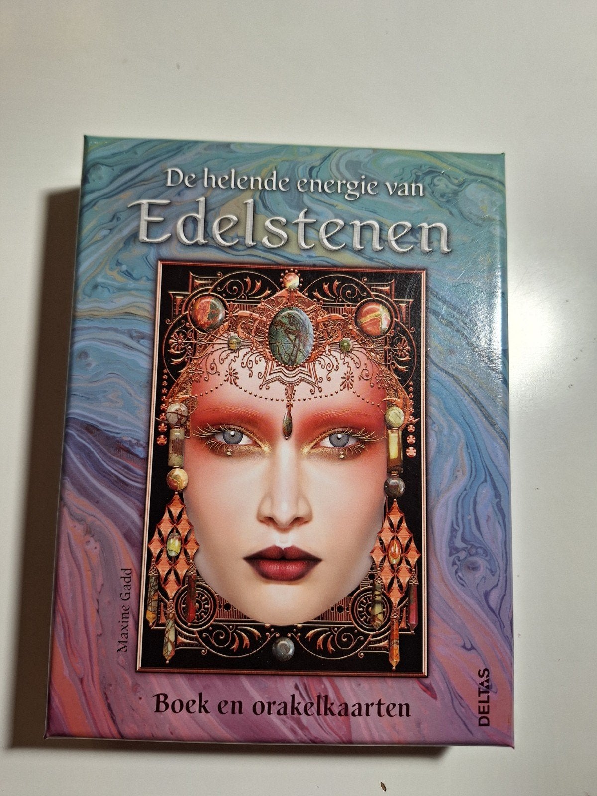De helende energie van edelstenen-Boek en orakelkaarten, Boeken, Tarot of Kaarten leggen, Overige typen, Maxine Gadd, Ophalen of Verzenden
