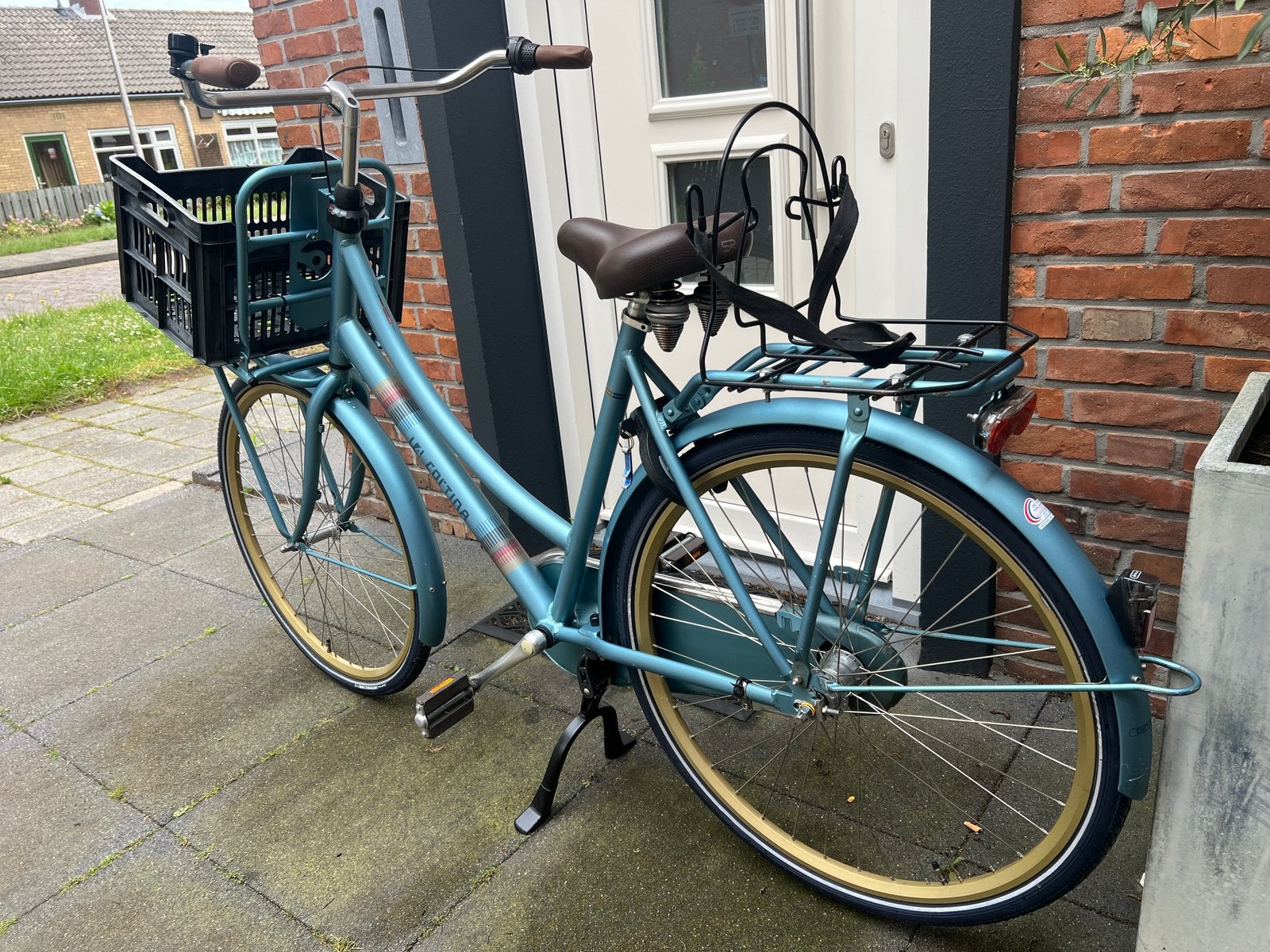 Cortina U4 Meisjes/Damesfiets Transport Nieuwe model, Fietsen en Brommers, Fietsen | Dames | Damesfietsen, Overige merken, Versnellingen