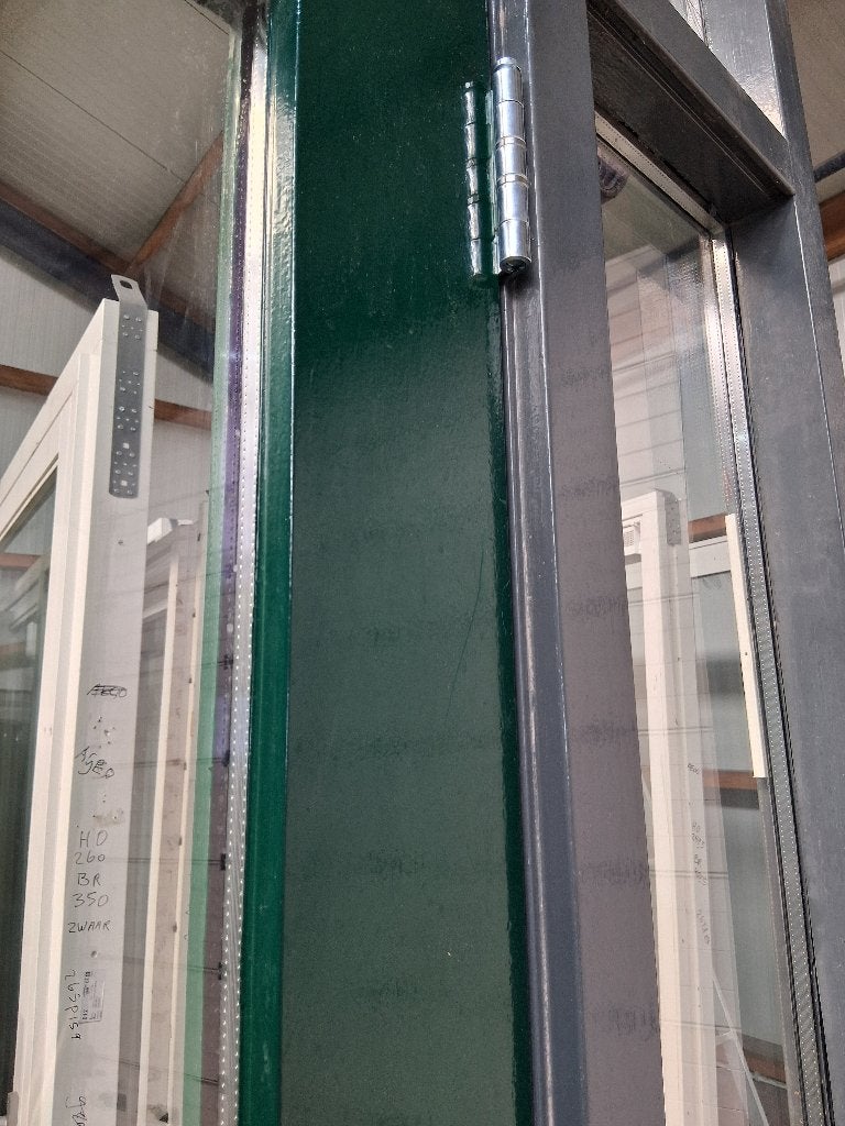 Tuindeurkozijn Hr++ bezorgen factuur mogelijk, Doe-het-zelf en Verbouw, Gebruikt, Deurkozijn, 225 cm of meer, Ophalen of Verzenden