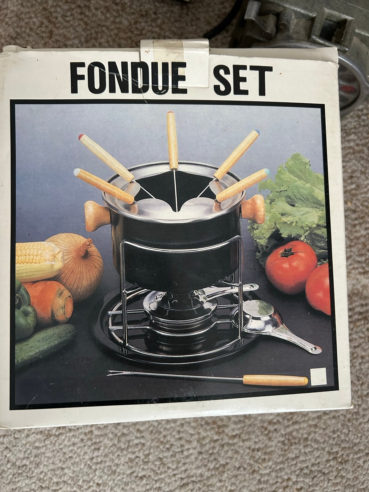 Nieuwe Fondue Set - Klassiek model, ongebruikt, Ophalen, Nieuw, Brander, Fondueset