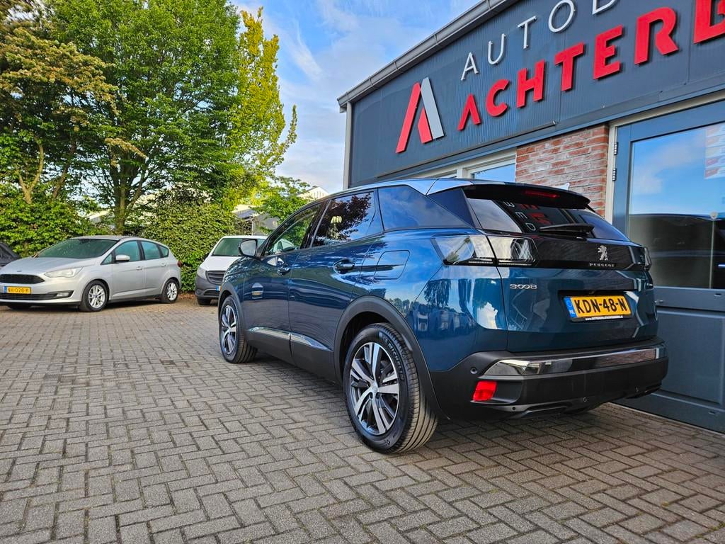 Peugeot 3008 1.6 HYbrid 225 Allure Carplay! Plug-In! Camera!, Auto's, Euro 6, 181 pk, Blauw, Plug-in hybride