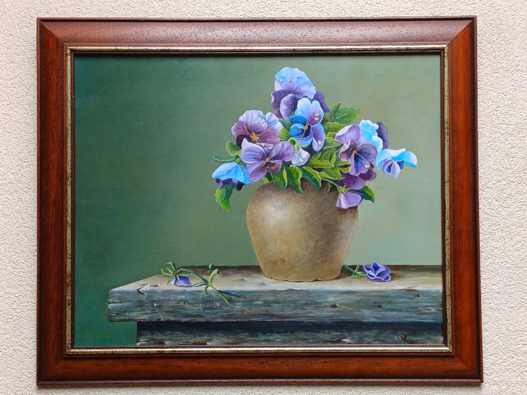 FRAAI OLIEVERF SCHILDERIJ, Ophalen of Verzenden