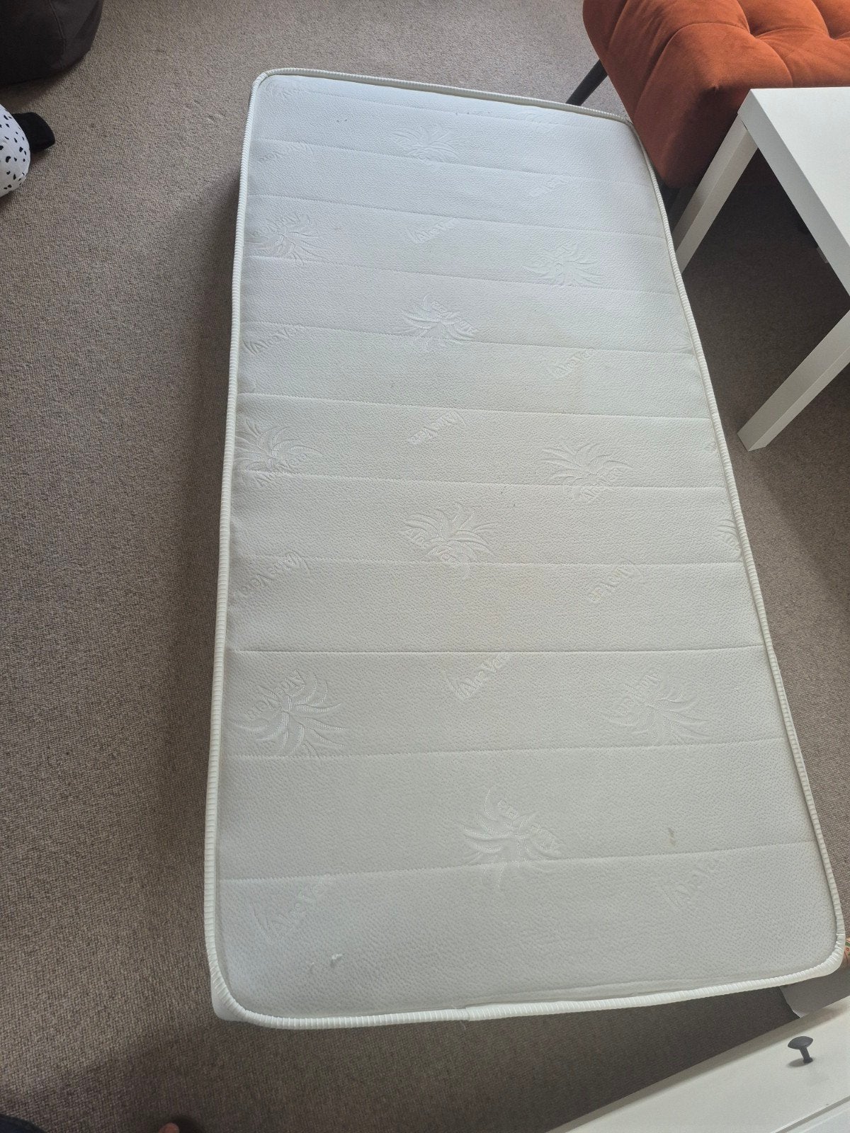 Eenpersoons matras 90x180 cm, Ophalen, Gebruikt, 90 cm, Eenpersoons