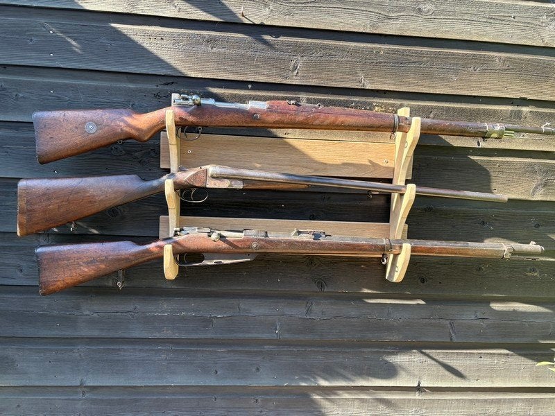 Wand rek T.B.V Geweer, Zwartkruit, Airsoft, Jacht, hengel, Ophalen of Verzenden, Overige soorten, Nederland, Kunstobject