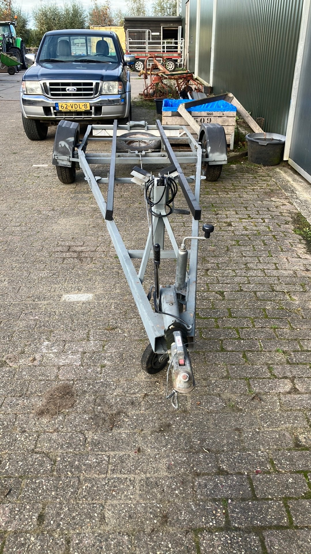 Trailer/kar voor boot, Gebruikt, Overige typen, Minder dan 6 meter, Ophalen of Verzenden