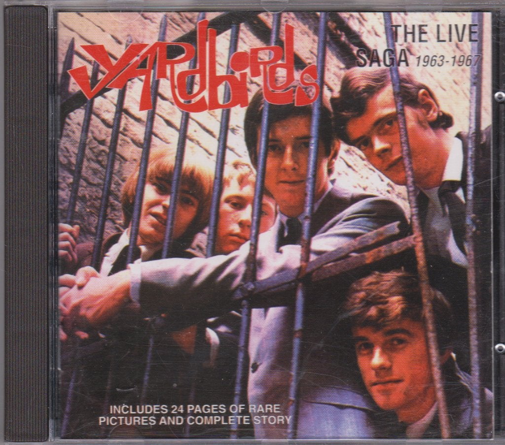 The Yardbirds - The Live Saga 1963-1967, Gebruikt, Blues Rock, Ophalen of Verzenden, Live-album