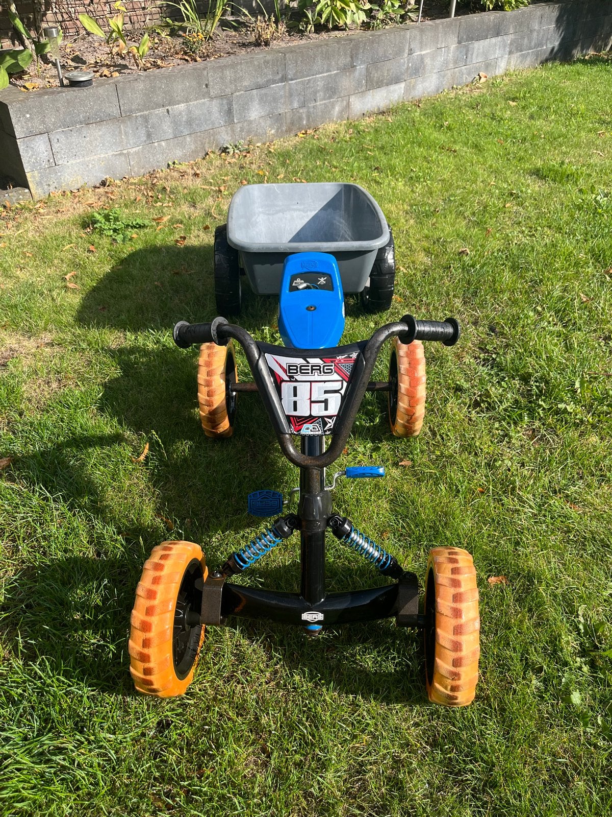 BERG skelter met aanhanger!, Kinderen en Baby's, Speelgoed | Buiten | Skelters, Ophalen, Gebruikt, Berg, Met kar of aanhanger