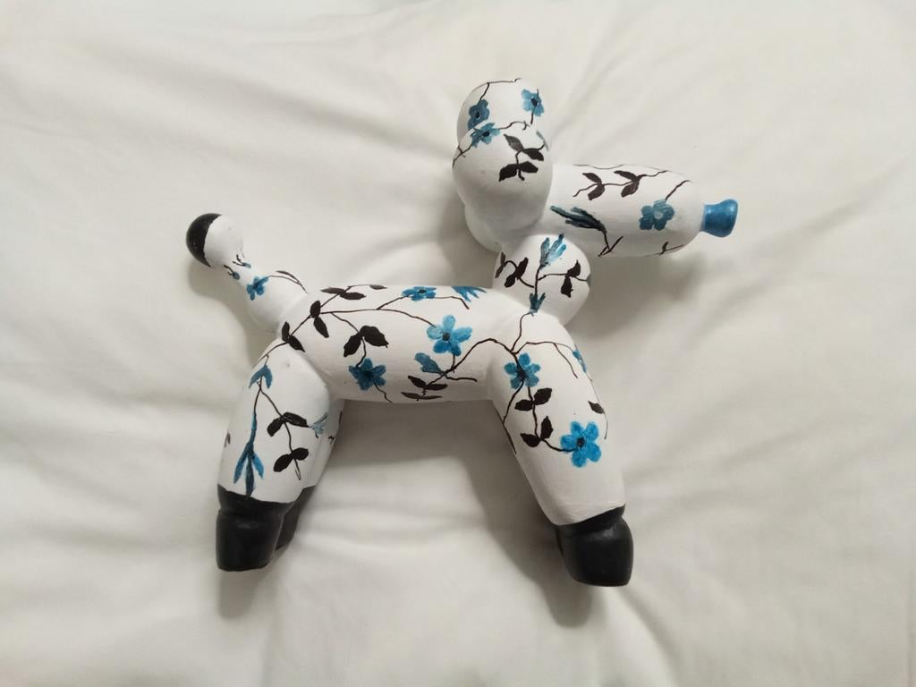 Ballonhond, Verzamelen, Beelden en Beeldjes, Zo goed als nieuw, Dier, Ophalen of Verzenden
