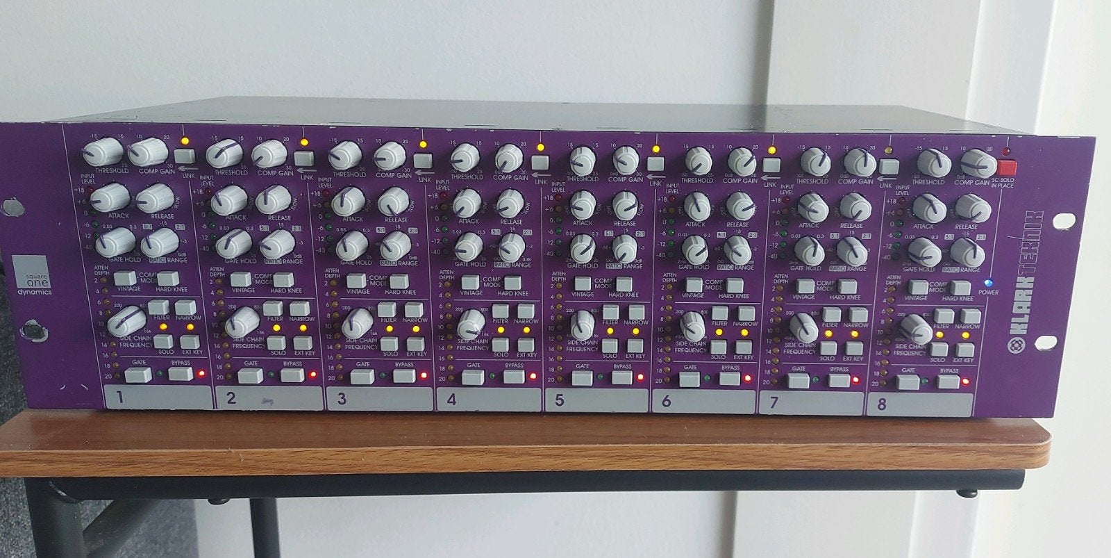 Klark teknik SQ1D square one dynamics, Ophalen of Verzenden, Gebruikt, Compressor