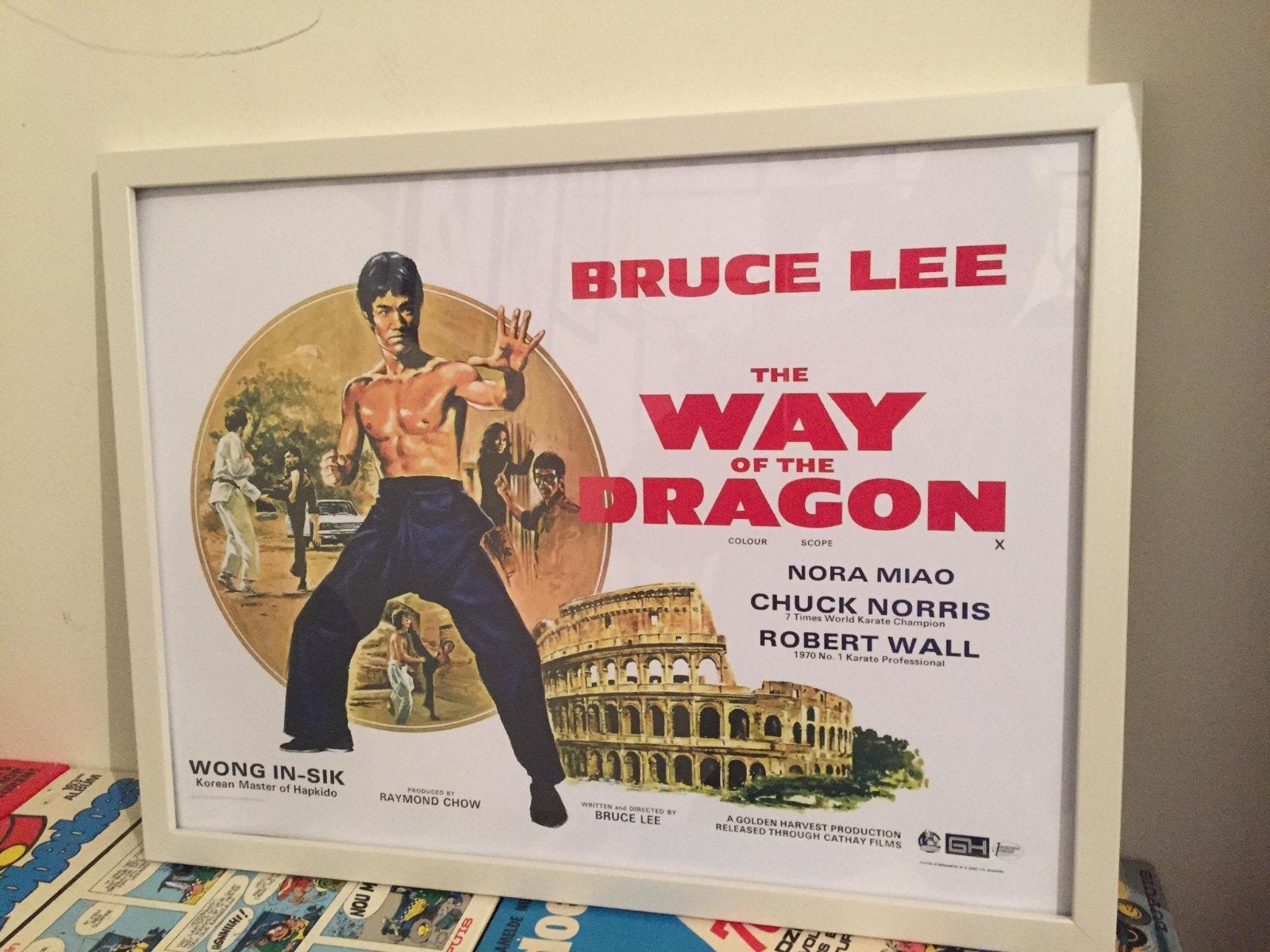 Bruce lee, Ophalen of Verzenden, Zo goed als nieuw, A1 t/m A3, Film en Tv