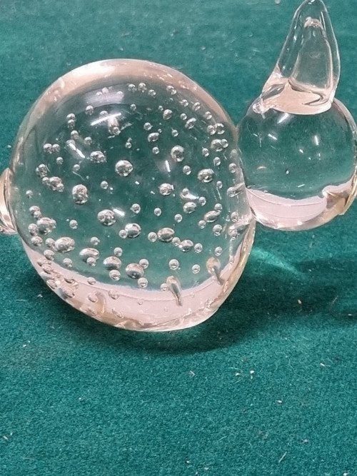 -	Glazen konijn met lucht bellen,, Diversen, Ophalen of Verzenden, 'T Olde Gre-j, Info@toldegrej.nl, Endepoelstraat 20f Didam