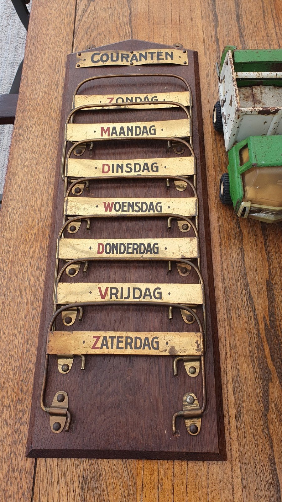 Vintage krantenrek, Ophalen, Huis en Inrichting