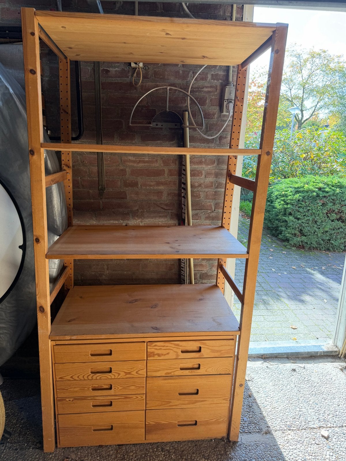 Originele Lundia kast met modulair systeem en ladeblok, Ophalen, Gebruikt