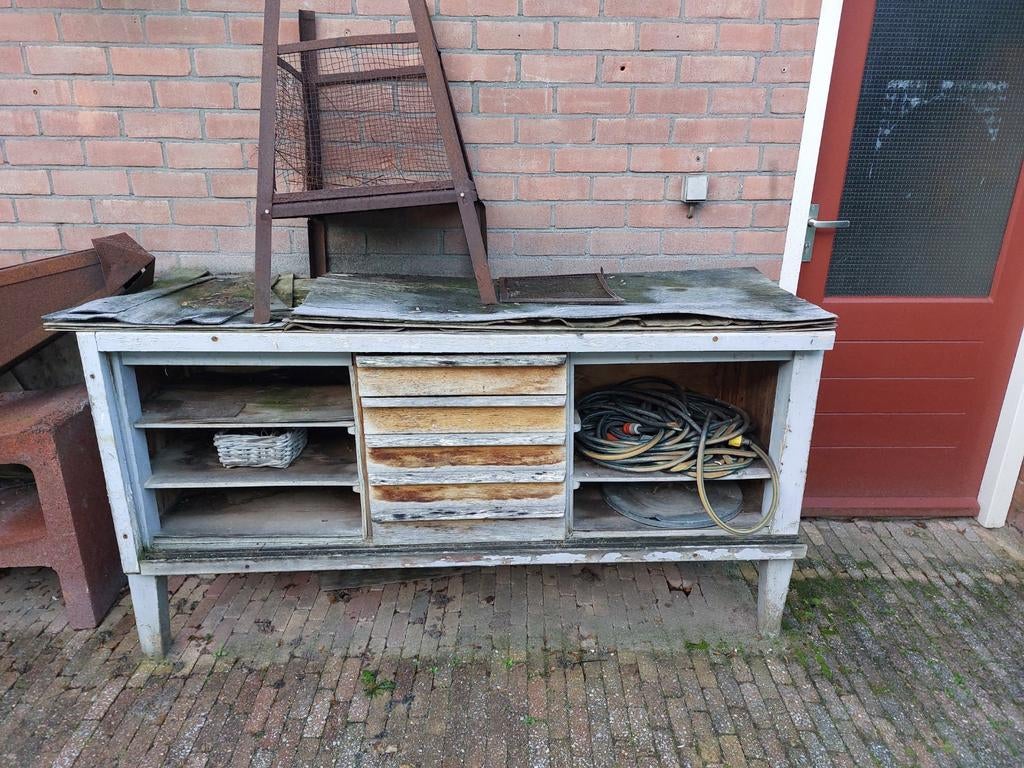 Gratis werkbank, Doe-het-zelf en Verbouw, Werkbanken, Ophalen, Gebruikt