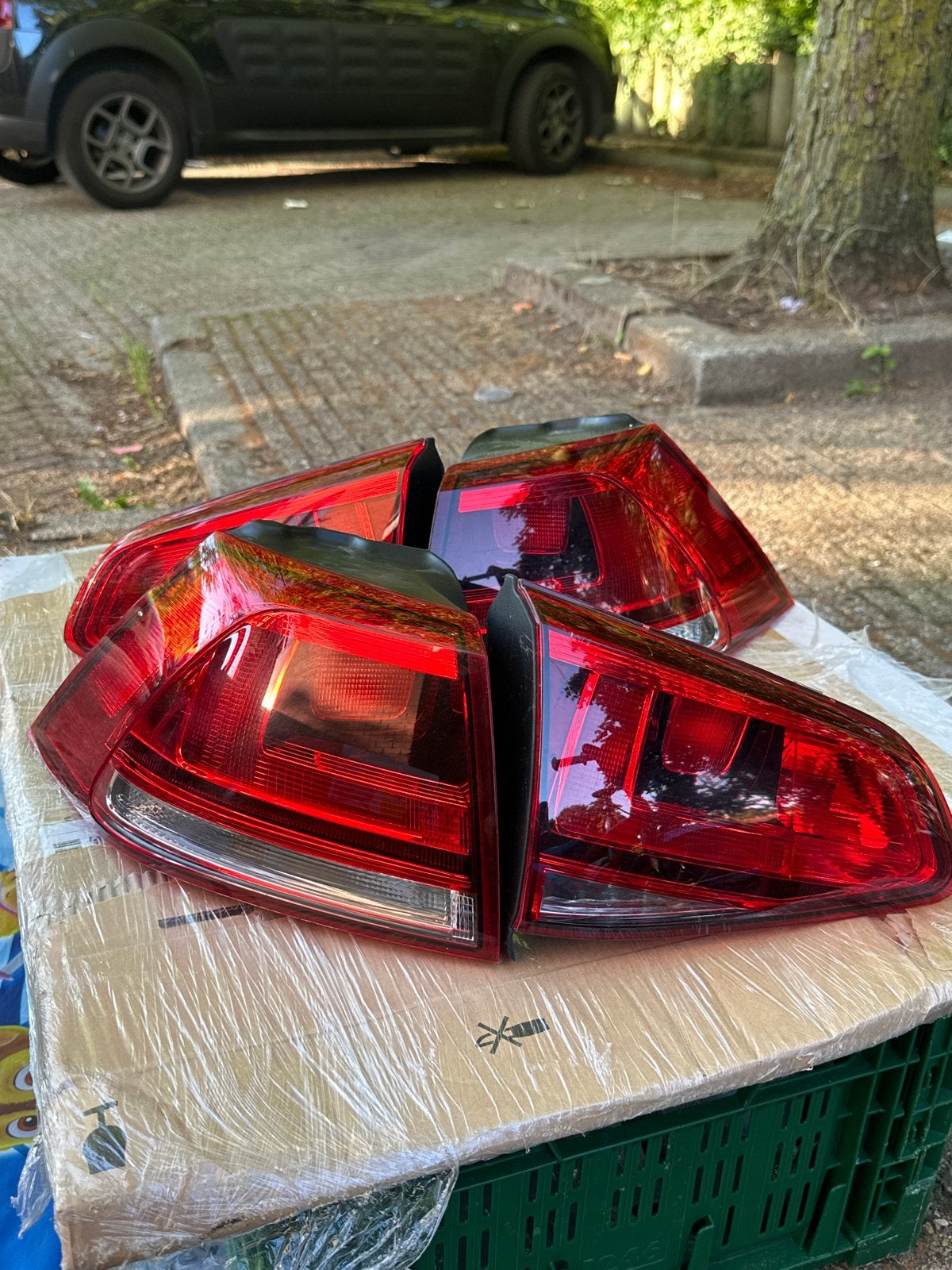 Volkswagen Golf 7 LED Achterlichten, Auto-onderdelen, Verlichting, Ophalen of Verzenden, Gebruikt, Volkswagen