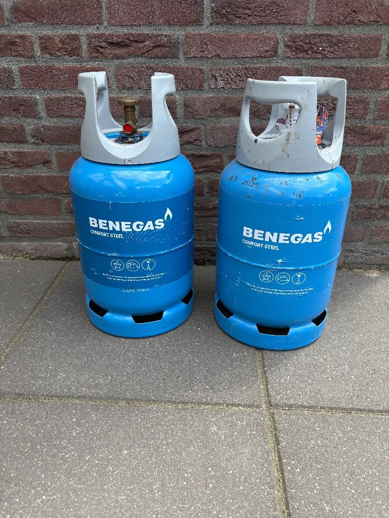 Benegas gasfles 2stuks van 6kg, Ophalen, Nieuw
