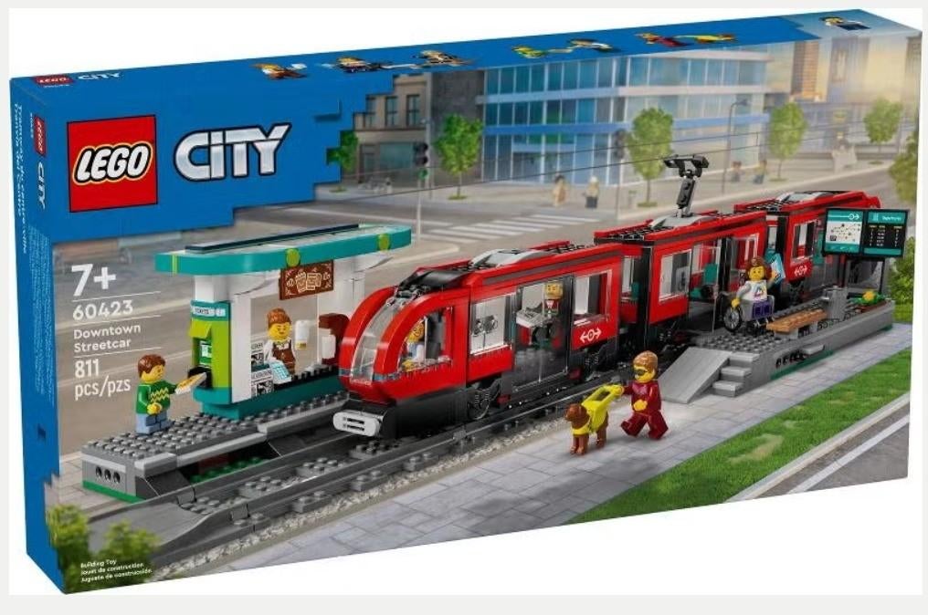 Lego City 60423 - Stadstram en Station NIEUW IN DOOS, Kinderen en Baby's, City, Lego, Nieuw, Ophalen of Verzenden