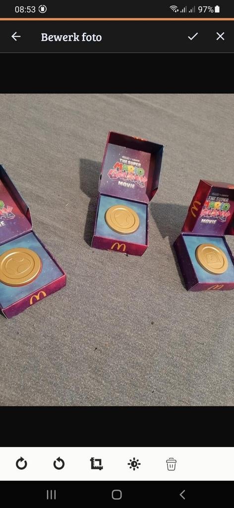 McDonald's munten, Ophalen, Overige typen