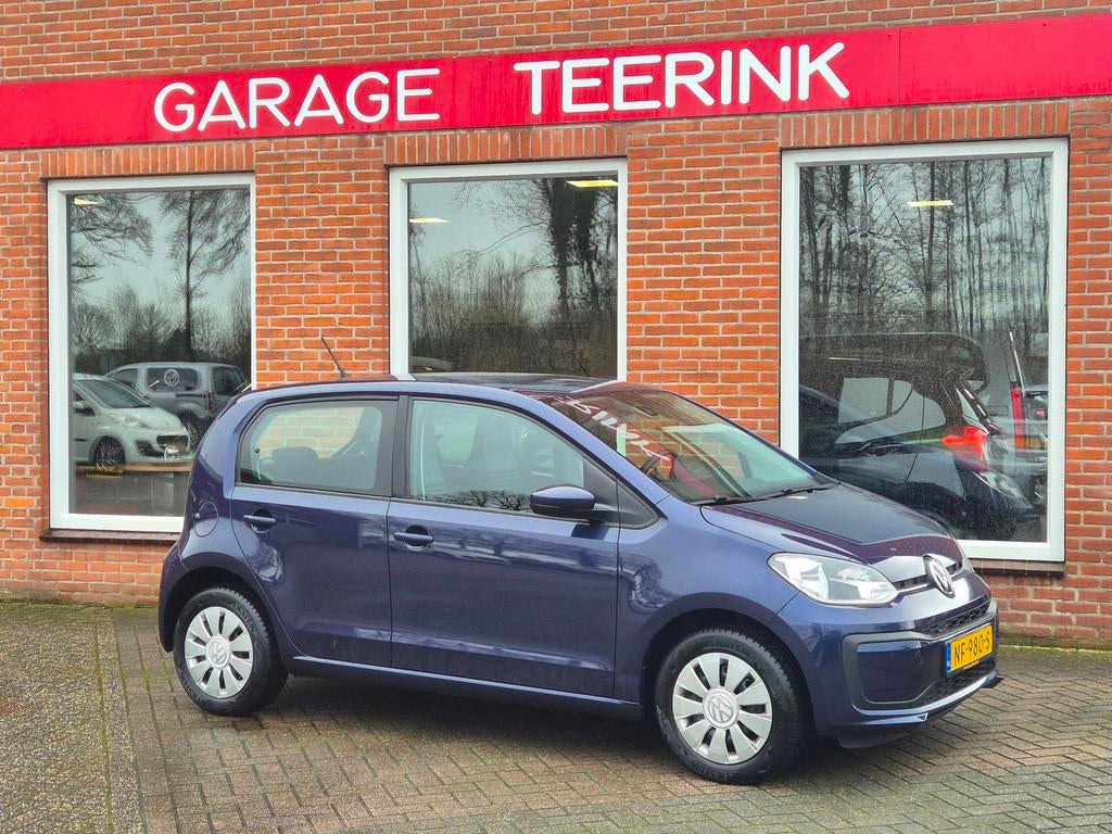 Volkswagen Up! 1.0 BMT move up! 60PK 5drs airco, navi, carki, Auto's, Volkswagen, Voorwielaandrijving, Stof, Gebruikt, Origineel Nederlands