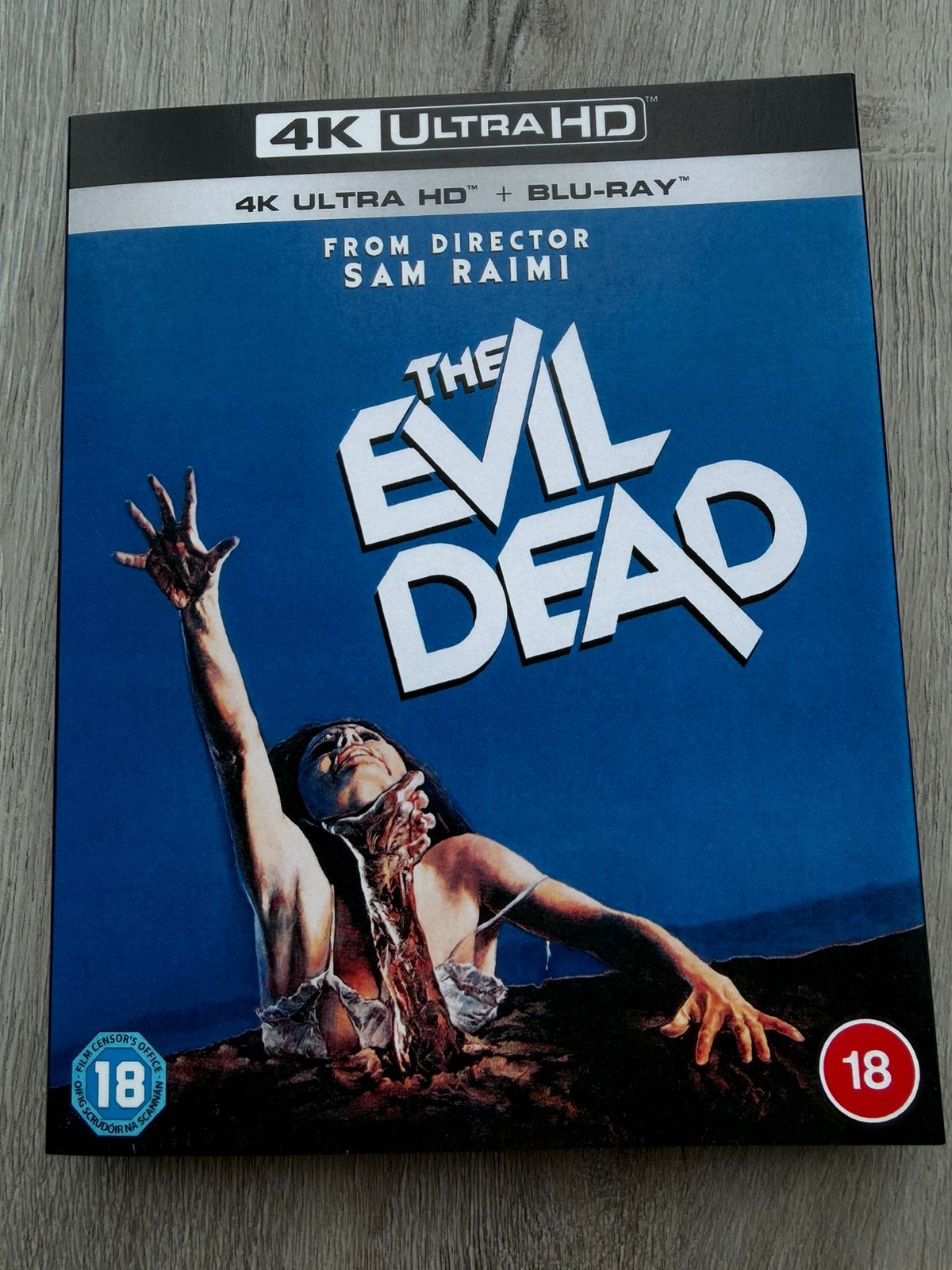 The Evil Dead 1981 4K NL ondertiteld incl slipcover, Cd's en Dvd's, Blu-ray, Ophalen of Verzenden, Zo goed als nieuw, Horror