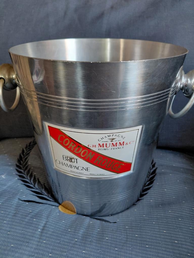 Vintage G.H. Mumm Champagne ijsemmer/koeler, Ophalen of Verzenden